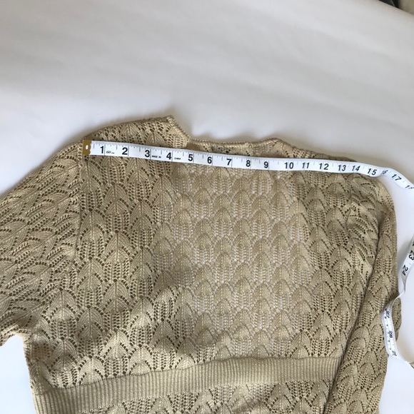 NOTATIONS petite M cream sweater - Picture 9 of 9